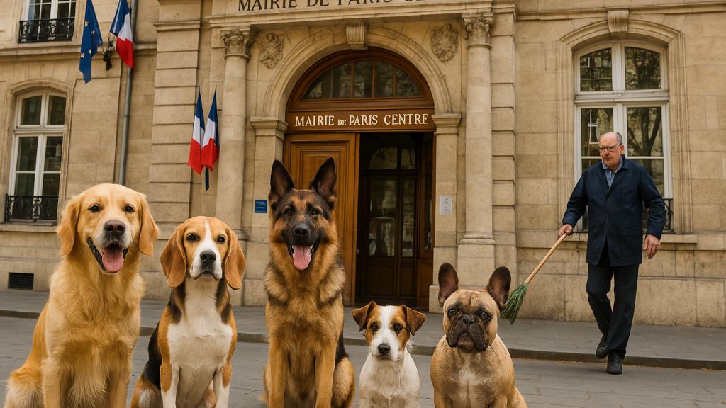 Paris Centre contre les chiens