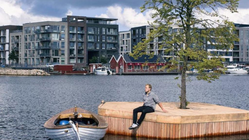 Copenhague invente le jardin public flottant