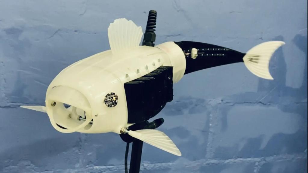 Voici Gillbert, un poisson-robot qui lutte contre la pollution plastique