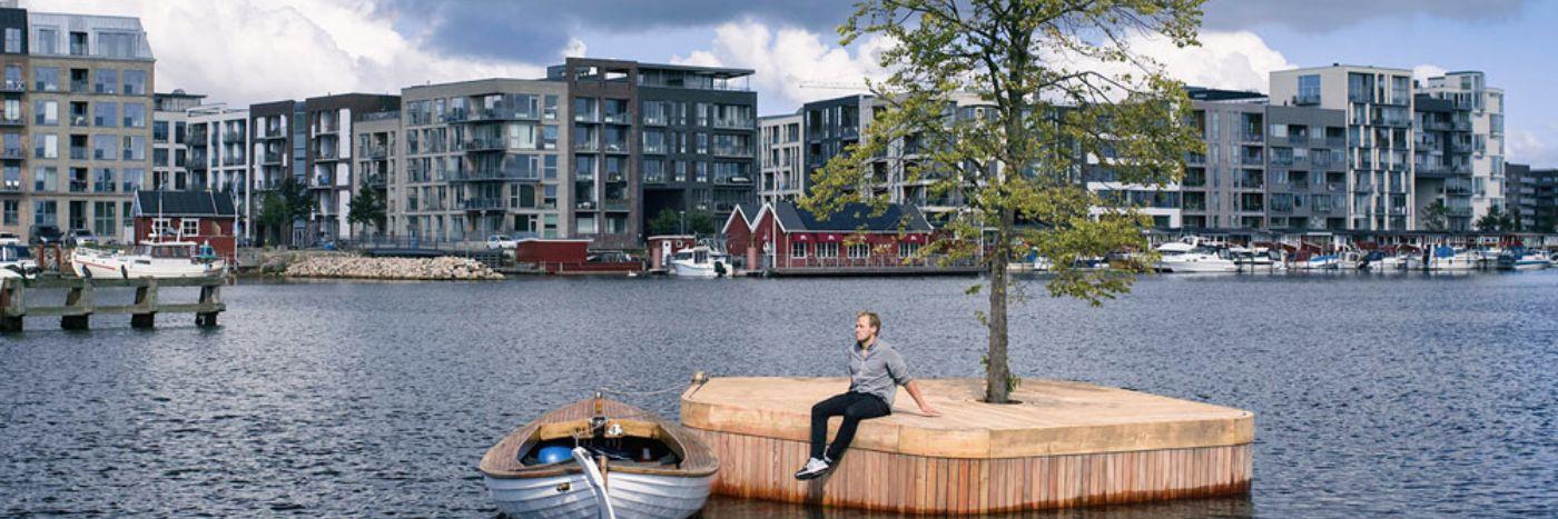 Copenhague invente le jardin public flottant