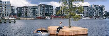 Copenhague invente le jardin public flottant